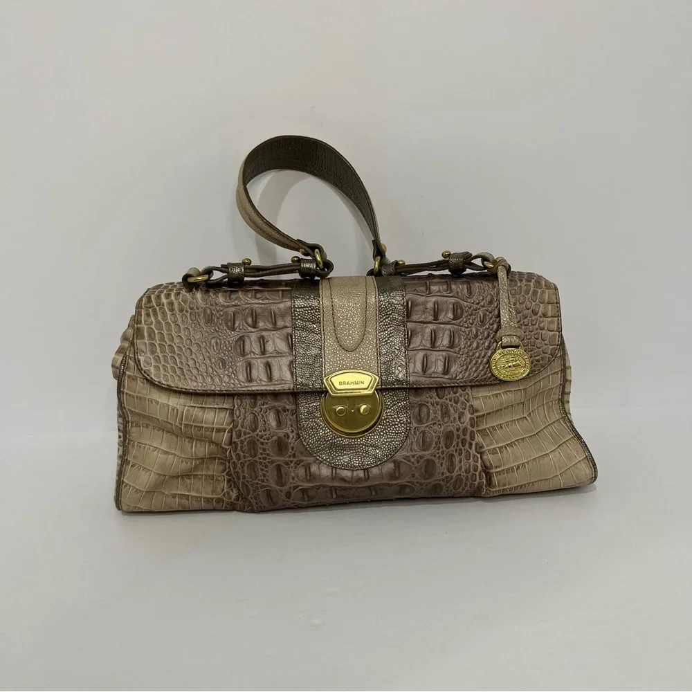 Brahmin Miriam Matia Satchel Purse